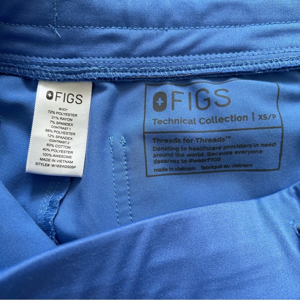 Figs Zamora Jogger Scrub Pants with Drawstring Size XS/P - Picture 6 of 10